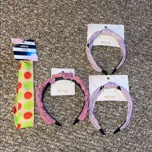 Scunci NWT head wrap and headbands hair accessories Set